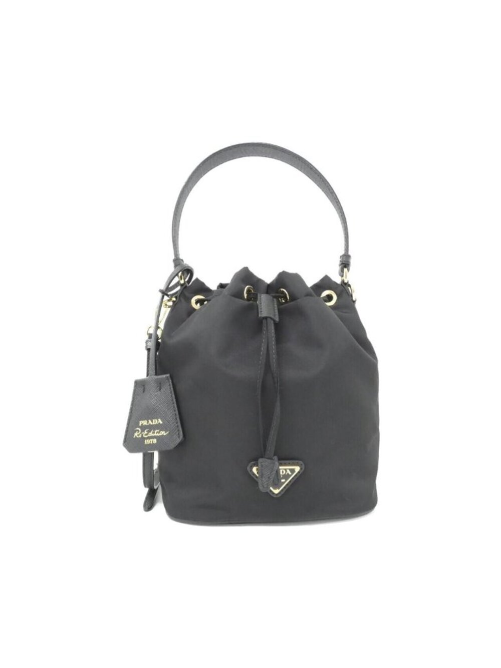 Prada Bag Handbag Gold